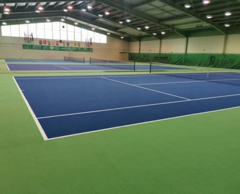 Tennishalle Gut Buschhof Königswinter, Ansicht 1
