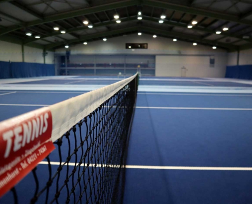 Tennishalle Gut Buschhof mit Teppichboden, Ansicht 4